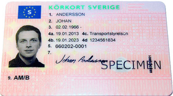 Svenskt körkort