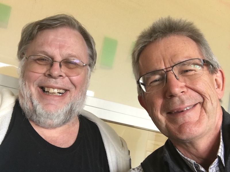 Lars Lindsköld och jag